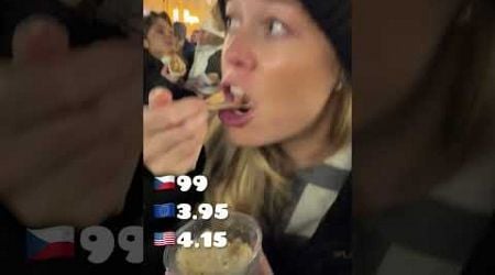 Everything we Ate at the Prague Christmas Market 2024