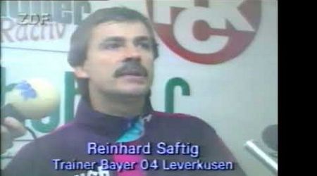 Saison 1991/92 - 13. Spieltag: 1.FC Kaiserslautern - BAYER 04 LEVERKUSEN