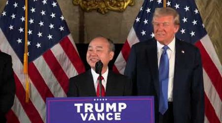 Donald Trump, SoftBank CEO announce $100 billion, 100,000 jobs investment in US-based AI technology