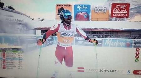 Marco Schwarz Riesentorlauf Alta Badia 2024