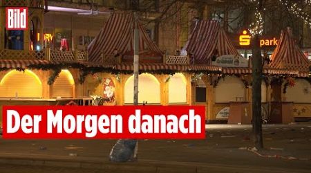 Magdeburg: Auf dem Weihnachtsmarkt herrscht immer noch Chaos