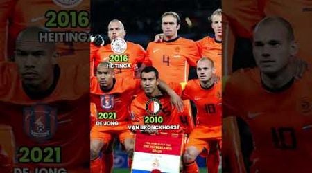 Squad Netherland 2010 FIFA World Cup Final I Last Club #netherlands #duniabola