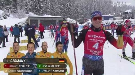 Biathlon World Cup 24-25, Race 16, Relay Men, Hochfilzen, Austria