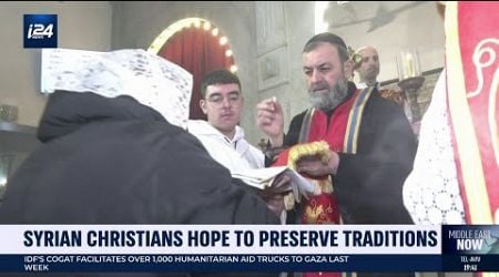 Syrian Christians hope to preserve traditions amid upheaval