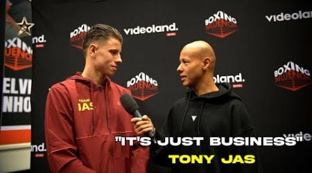 TONY JAS klaar voor PROFDEBUUT - SVDT BACKSTAGE INTERVIEW