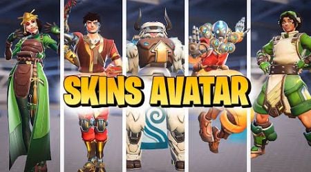 JUEGO UNA PARTIDA CON CADA SKIN DE AVATAR en el 6vs6 (OVERWATCH 2)