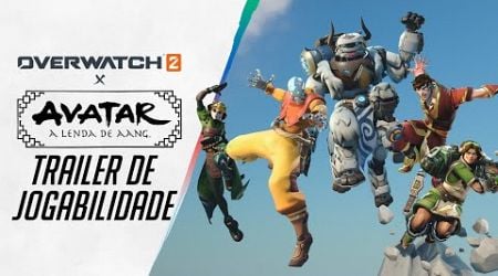 Overwatch 2 x Avatar: A Lenda de Aang | Trailer de Jogabilidade