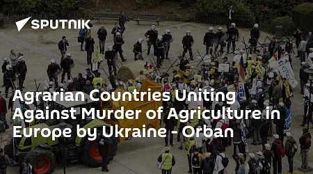 Agrarian Countries Uniting Against Murder of Agriculture in Europe by Ukraine - Orban