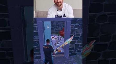 MESSI PLAYS FORTNITE