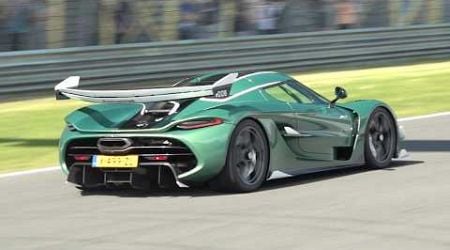 1600HP Koenigsegg Jesko Attack Plus | 5.0L Twin-Turbo V8 | Engine Start Up, Revs, Accelerating