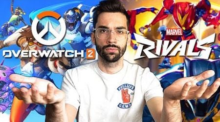 OVERWATCH vs MARVEL RIVALS : Avis + mon futur sur les jeux.