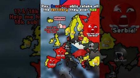 Pov: Czech republic retake all the territory they ever had #mapping