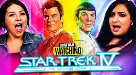 STAR TREK 4 : THE VOYAGE HOME * MOVIE REACTION and COMMENTARY | First Time Watching (1986)