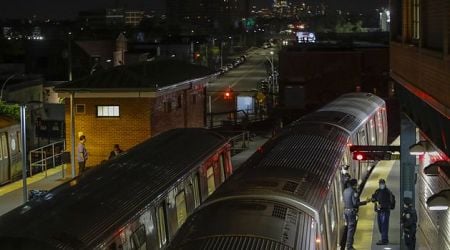 New York City police make arrest after grim death of woman lit on fire on subway