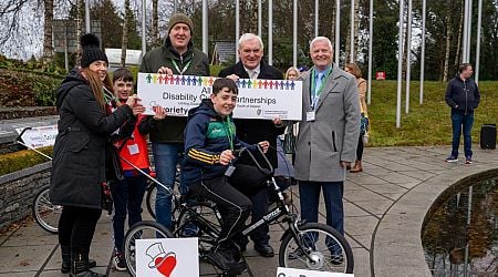 St Bernadette's Letterkenny receives new special mobility trike