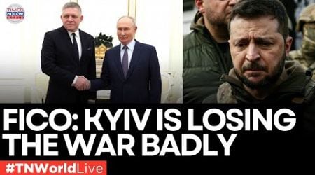 LIVE: Slovak President Rejects Zelensky&#39;s Plea for NATO Membership and Free Gas