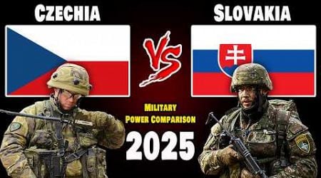 Czechia vs Slovakia Military Power Comparison 2025 | Slovakia vs Czechia Military Power 2025