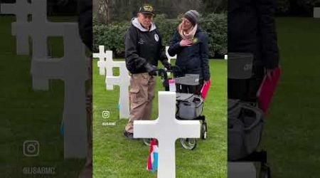 WWII veteran visits Luxembourg American Cemetery for the first time