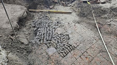 Archaeologists Uncover a Medieval Floor Made of Bones