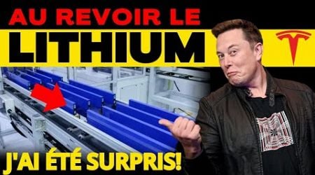 PLUS DE LITHIUM ! La nouvelle technologie de batterie de TESLA qui va tout mettre fin !