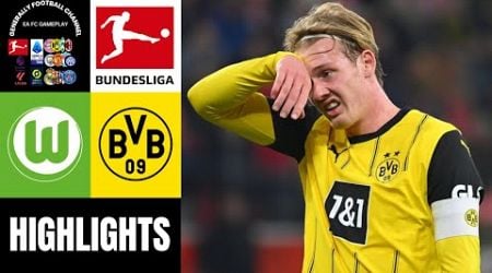 VFL Wolfsburg vs Borussia Dortmund 15.Spieltag Bundesliga Highlights