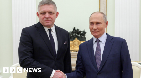 Slovak PM meets Putin in surprise Moscow visit