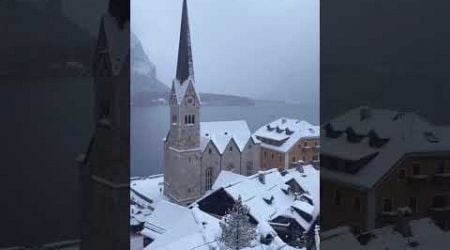 Winter Magic in Hallstatt Austria