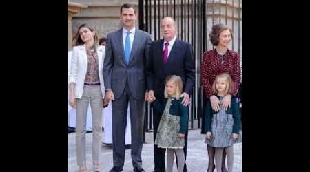 spain royal faimly monarchy #spanishroyalty #shortfeed #viralvideo #kingjuancarlos #queensofia