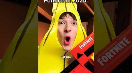 Fortnite in 2018 vs 2024 (PART 2).