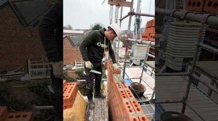 &quot;Professional Bricklaying in Belgium: Craftsmanship and Expertise&quot; #construction #belgien #belgium