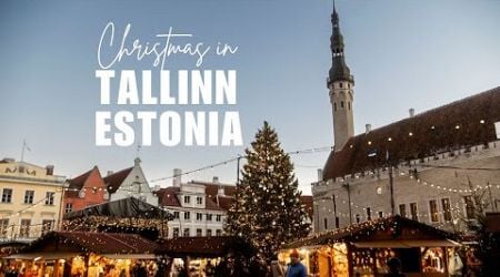 Christmas Markets in Tallinn, Estonia || European Christmas Market Tour 2024 Part 5