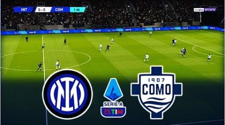 INTER MILAN vs COMO | LEGA SERIE A TIM 2024/25