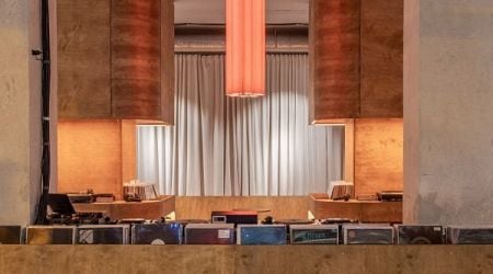 Bucharest listening bar created in "landmark of Romanian modernism"