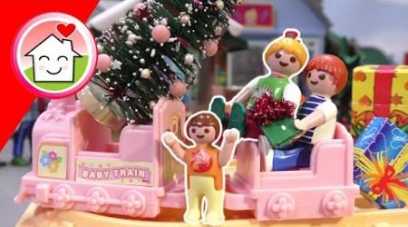 Playmobil Familie Hauser - Weihnachten 2024 mit Anna , Lena und Malte