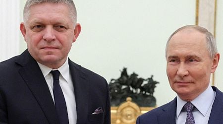 Slovak PM Fico holds talks with Putin during surprise Russia trip