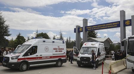 At Least 12 People Die in Blast at Explosives Factory in Northwest Turkiye