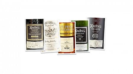 Ardbeg from 2009 to 1989