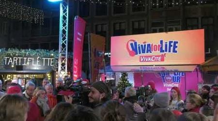 BELFIUS VIVA FOR LIFE TOUR. A NAMUR EN BELGIQUE. LE 20/12/2024. #noel #belgique #vivaforlife