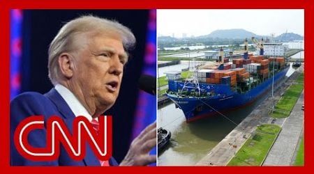 Trump threatens to retake control of Panama Canal