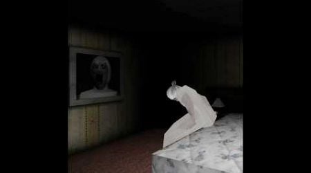 SLENDRINA JUMPSCARE MOMENT.#slendrina #slendrinamom #granny#nosferatu #scary#horrorgame #minecraft #