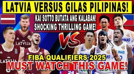 GILAS PILIPINAS vs LATVIA - Sotto Butata si Porzingis! Thompson Shocking Moves! FIBA Qualifiers 2k