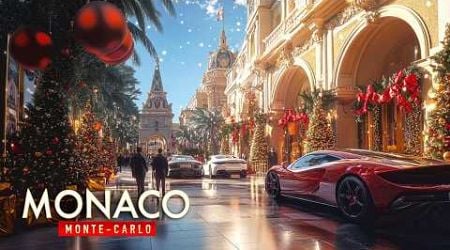 Monte Carlo, The Most LUXURY CHRISTMAS Experience in MONACO