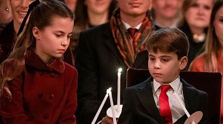 Lip reader shares Prince Louis' 6 words to Kate Middleton at Christmas service