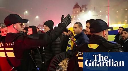 Five men found guilty over Amsterdam football violence