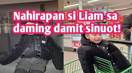 First Time ni liam magsuot ng ganito ka dami damit /Shopping in norway