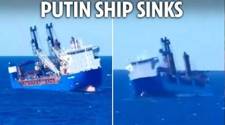 Secret Russian ship Ursa Major sinks off Spain after mystery explosion &#39;during mission to Syria&#39;