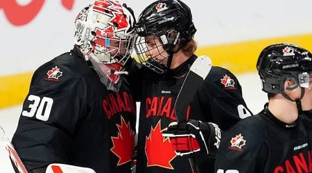 Canada finishes pre-world junior tournament play with 3-0 record