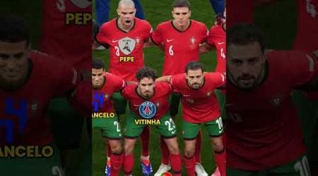 Squad Portugal Vs France EURO 2024 I Player Career #portugal #duniabola