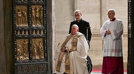 Pope Francis ushers in Catholic Church's Jubilee of 'Hope' during Christmas Eve mass