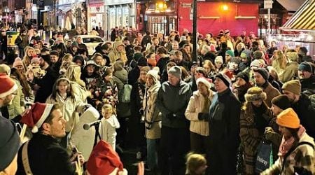 Dublin&#39;s Best Christmas Moment: Crowd Sings &#39;Fairytale of New York